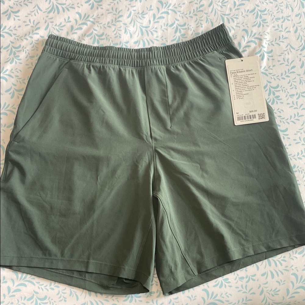 Lululemon Mens Pace Breaker 7” Liner-Less shorts BRAND-NEW
